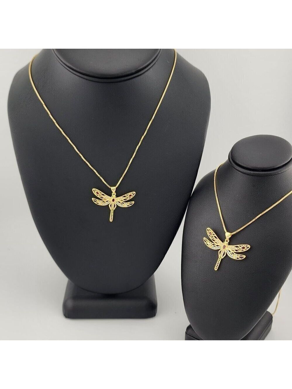 Last One Brand New Multi Colored DragonFly Necklace - Picture 8 of 12